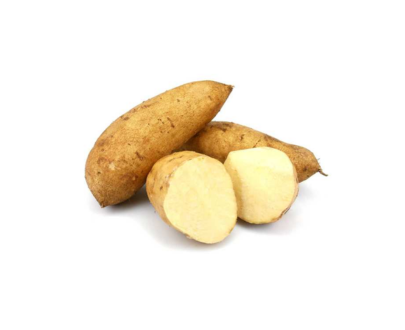 PATATE DOUCE AVEC LA PEAU BLANCHE