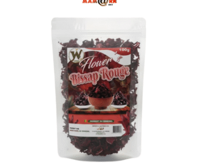 Fleur d’hibiscus séchée (Bissap rouge) – 100 g
