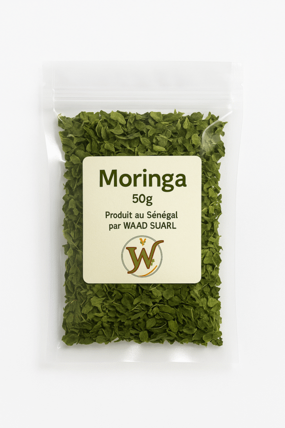 Feuilles de Moringa Séchées – 50g
