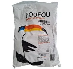 Foufou de Manioc / Farine de Manioc du Cameroun